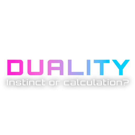 Official DUALITY logo — ANIMA vs MACHINA strategy game